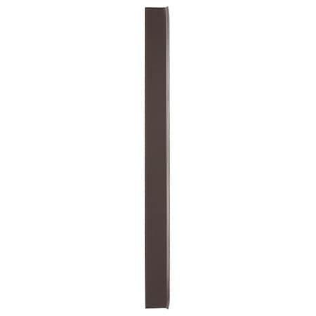 M-D Building Products M-D Building Products 4 in. H X 0.08 in. W X 48 in. L Self-Stick Brown Vinyl Wall Base 23688